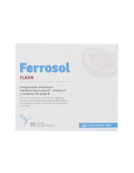 Ferrosol Flash 20 Sobres