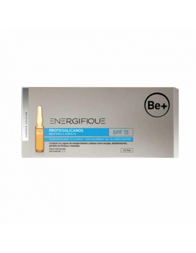 Be+ Energifique Con Proteoglicanos SPF15 30 Ampollas