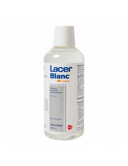 Lacer Colutorio Lacerblanc Sin Alcohol Fluor 500ml     