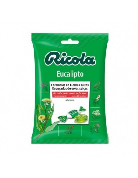 Ricola Bolsa Eucalipto Sin Azucar 70gr            