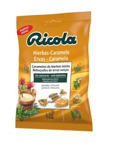 Ricola Bolsa Hierbas - Caramelo sin azúcar 70gr