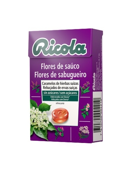 Ricola Caramelo Flores De Sauco Sin Azucar 50gr              