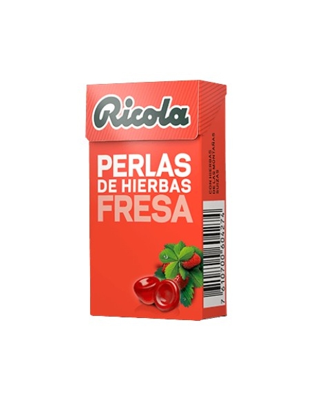 Ricola Caramelo Perlas Fresa                 