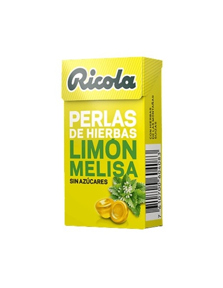 Ricola Caramelo Perlas Limón Melisa 25gr          