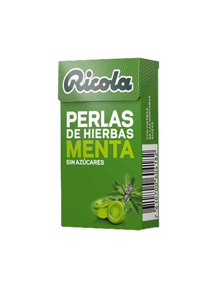 Ricola Perlas Menta Sin Azucar 25gr               