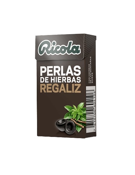 Ricola Caramelo Perlas Regaliz               