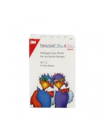 Opticlude Niños Dibujo Parches 5x6cm 30uds      