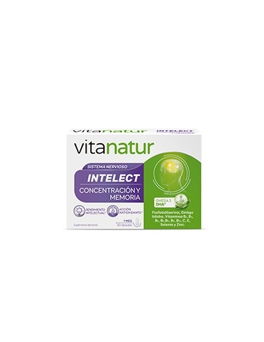 Vitanatur Intelect 30 cápsulas