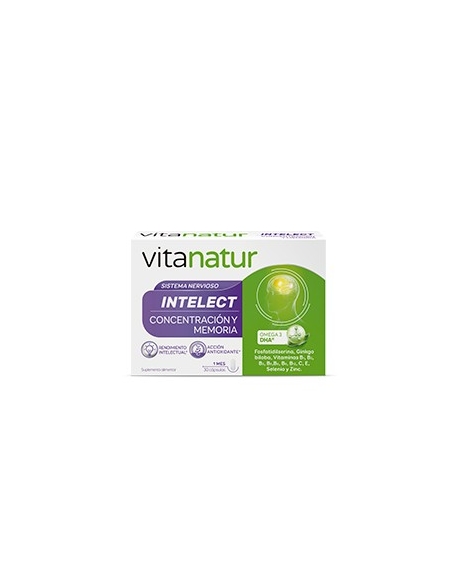 Vitanatur Intelect 30 cápsulas