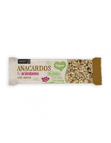 Siken Form Barrita de Anacardos & Arándanos 36gr