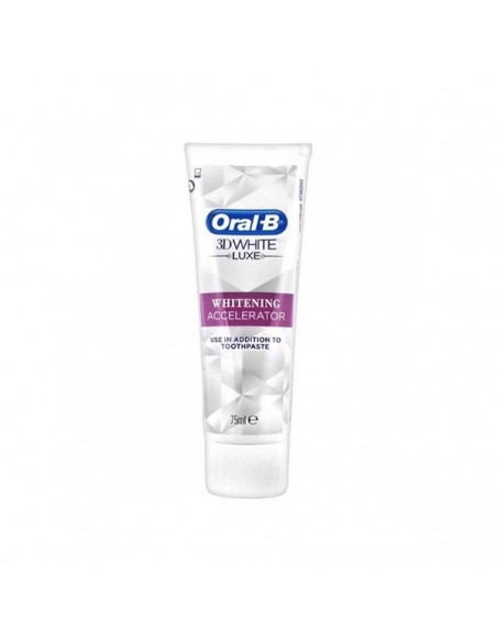 Oral B 3D White Luxe Acelerador de Blanqueamiento 75ml