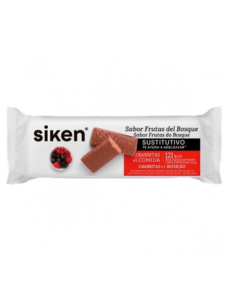 Siken Barrita Sustitutiva Frutos del Bosque 40g