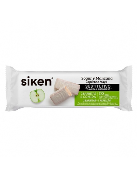 Siken Barrita Sustitutiva Yogur-Manzana 40gr