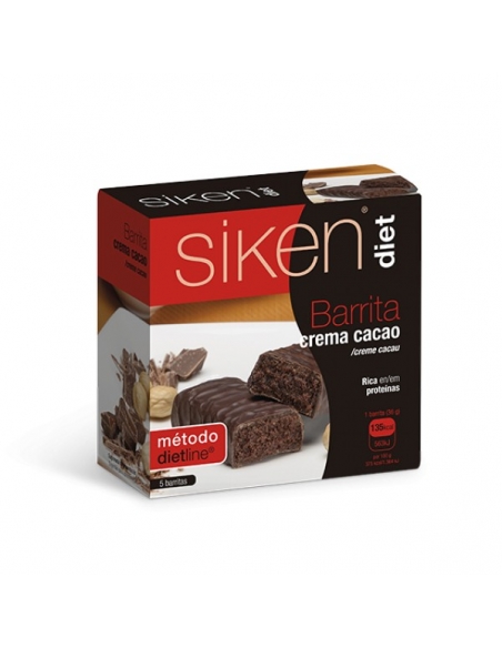 SikenDiet Barritas Crema-Cacao 5 unidades