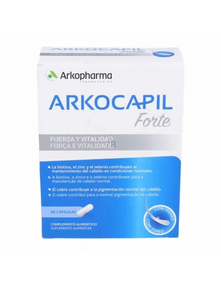 Arkocapil Forte Vital Capilar 60 Cápsulas