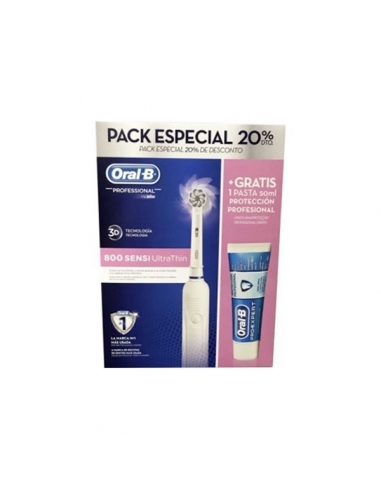 Oral B Pro 800 Sensi Ultrathin + Pasta Dentrífica Pro Expert 50ml                  