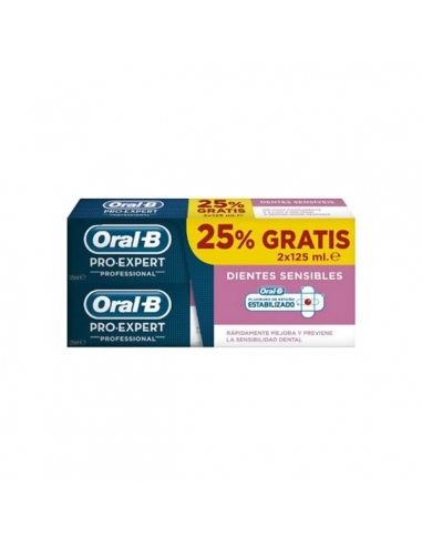 Oral B Pro Expert Sensible Pasta 2x125ml      