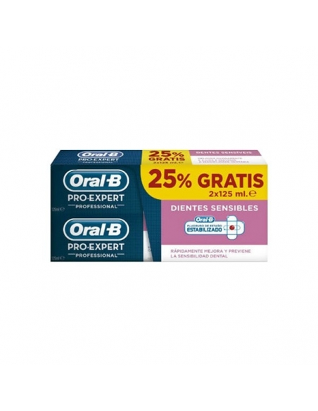 Oral B Pro Expert Sensible Pasta 2x125ml      