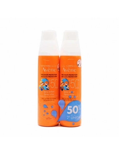 Avene Spray Niños SPF50+ 200 ml Duplo