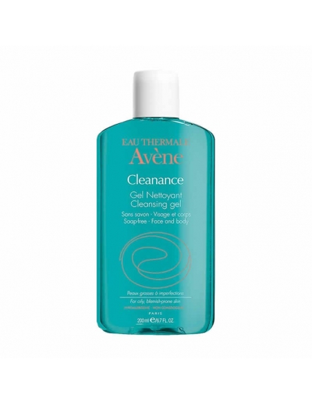 Avene Cleanance Gel Limpiador Sin Jabon 200 ml