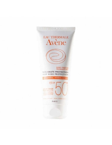 Avene SPF50+ Leche Mineral Pantalla Física 100 ml