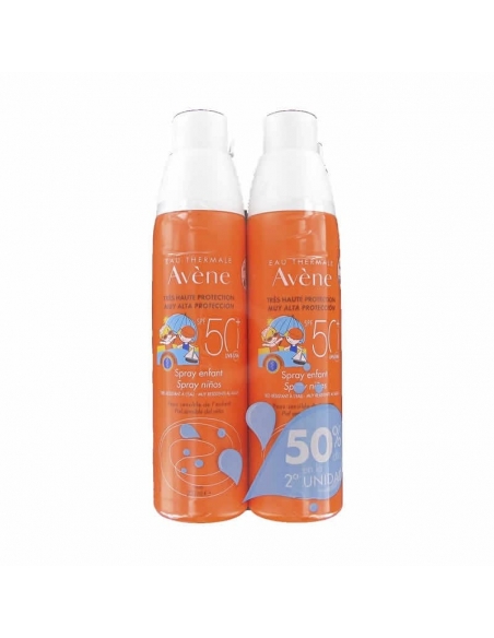 Avene Spray SPF50+ 200 ml Duplo