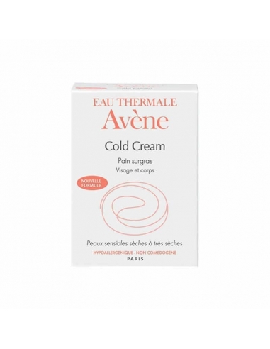 Avene Cold Cream Pan Limpiador 100 Gr