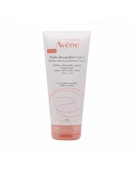 Avene Fluido Desmaquillante 3 En 1 200 ml