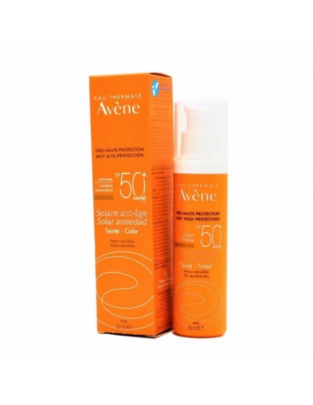 Avene Solar Antiedad SPF50+ Con Color 50 ml