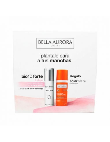 Bella Aurora B io 10 Forte L-Tigo 30ml + Solar SPF50 Piel Sensible 50ml