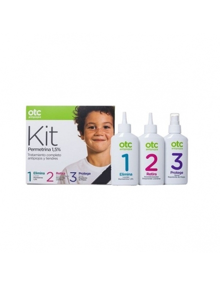 OTC Antiparasitario Kit 123 Permetrina 1.5%     