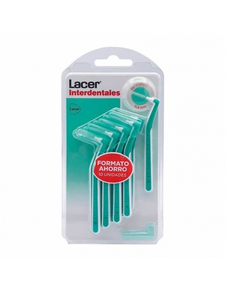 Lacer Cepillo Interdental Angular Extrafino 10 Uds