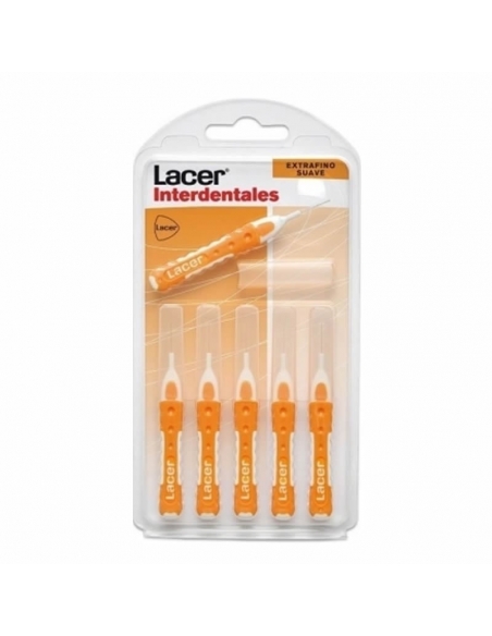 Lacer Cepillo Interdental Recto Extrafino Suave 6 Uds