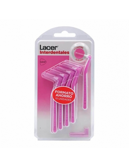 Lacer Cepillo Interdental Ultrafino Angular 10 Uds