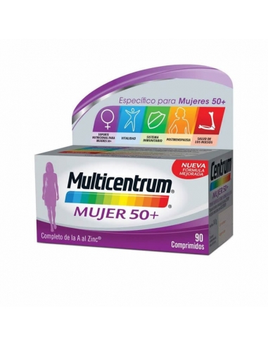Multicentrum Mujer 50+90 Comprimidos
