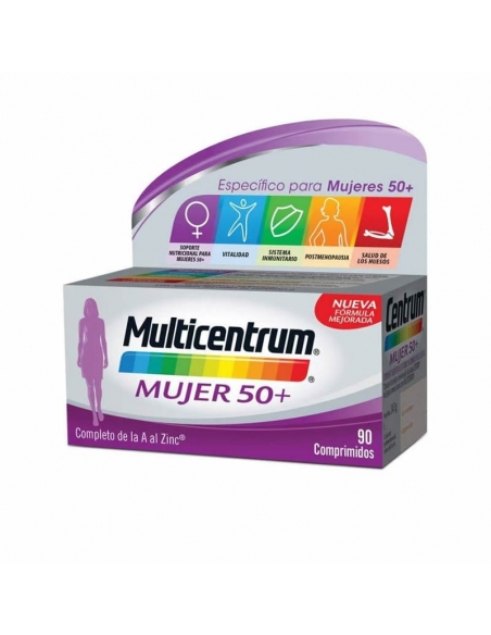 Multicentrum Mujer 50+90 Comprimidos