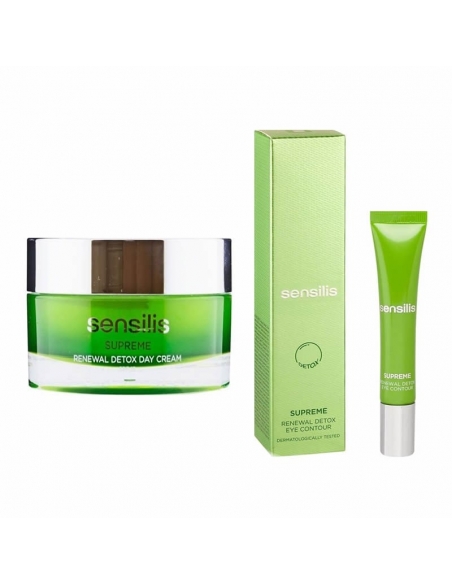 Sensilis Cofre Supreme Renewal Detox Dia 50ml + Contorno de Ojos 15ml