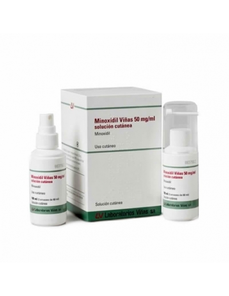 Minoxidil Viñas 5% Solución 2x60ml