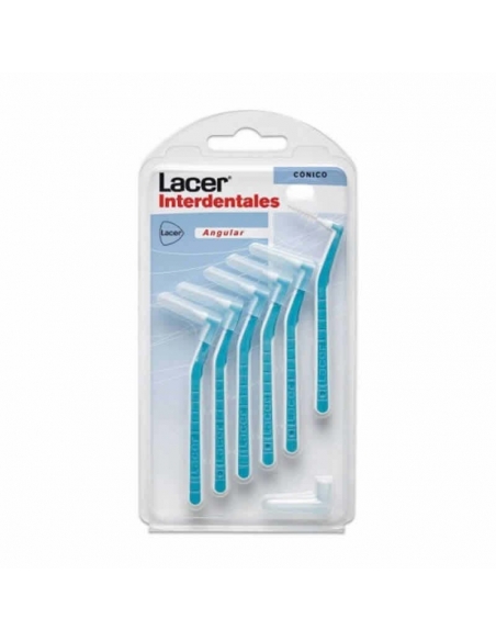 Lacer Cepillo Interdental Angular Conico 6uds