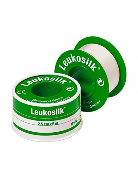 Leukosilk Esparadrapo 2,5cm x 5m