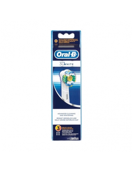 Oral B 3D White Cabezales De Recambio 3 Uds