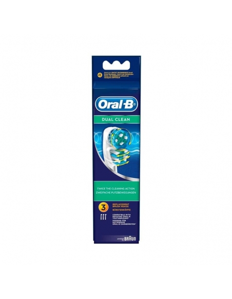 Oral B Recambio Cepillo Electrico Dual Action 3 Uds