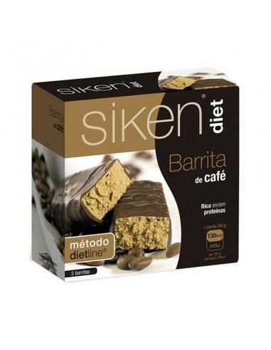 Siken Diet Barritas De Cafe 5 Uds