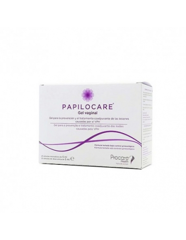 Papilocare Gel Vaginal 21 Cánulas 5 ml