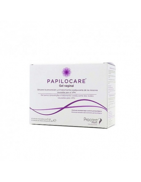 Papilocare Gel Vaginal 21 Cánulas 5 ml