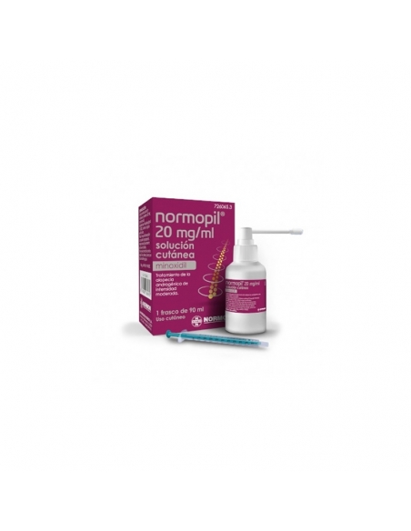 Normopil 20mg/ml con minoxidil al mejor precio - Farmacia Online