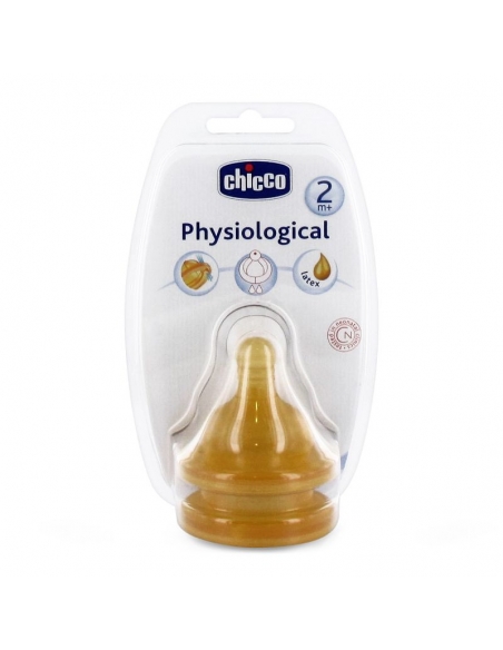 Chicco Tetina Fisiológica 1 Orificio Flujo Normal 2uds