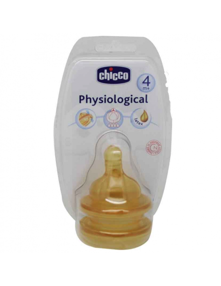 Chicco Tetina Fisiológica Flujo Papilla 2uds