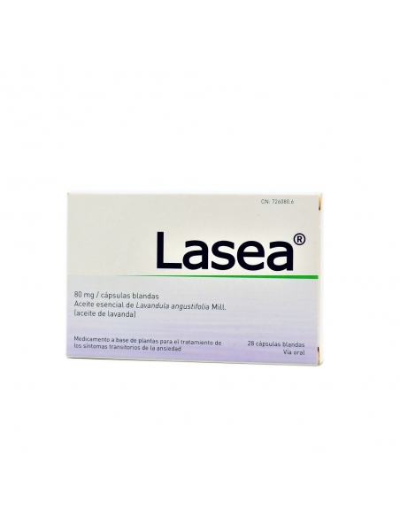 Lasea 80 mg 28 cápsulas | Medicamento para la ansiedad