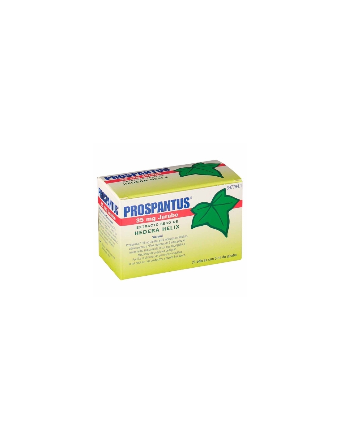 Prospantus jarabe: expectorante para tos productiva. Elimina mucosidad